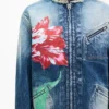„Kenzo Tulip“ Chore-Jacke aus japanischem Denim