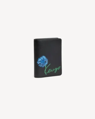 „Kenzo Tulip“ Falttasche aus Leder