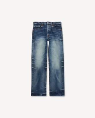 „Kenzo Tulip“ gerade geschnittene Hose aus japanischem Denim