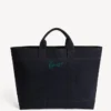 Kenzo Tulip‘ Große Tragetasche aus denimähnlichem Twill