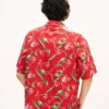 „Kenzo Tulip“ Hawaiihemd mit kurzen Ärmeln aus Baumwolle