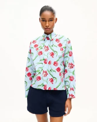 „Kenzo Tulip“-Hemd aus Baumwollpopeline