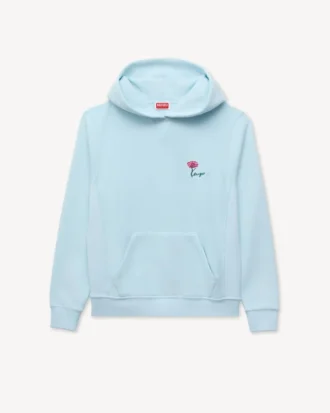 Kenzo Tulip‘ Hoodie mit Stickerei aus Baumwolle
