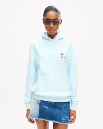 Kenzo Tulip‘ Hoodie mit Stickerei aus Baumwolle