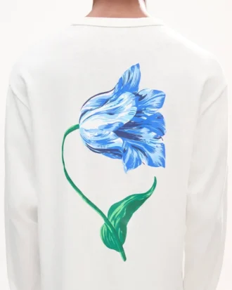 „Kenzo Tulip“ Langarm-Hemd aus Baumwolle