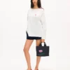 „Kenzo Tulip“ Langarm-Relax-Hemd aus Baumwolle