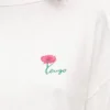 „Kenzo Tulip“ Langarm-Relax-Hemd aus Baumwolle