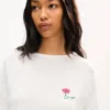„Kenzo Tulip“ Langarm-Relax-Hemd aus Baumwolle