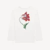 „Kenzo Tulip“ Langarm-Relax-Hemd aus Baumwolle
