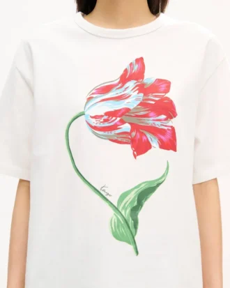 „Kenzo Tulip“ lockeres Hemd aus Baumwolle