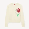 „Kenzo Tulip“ Pullover aus Baumwollmischgewebe