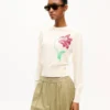 „Kenzo Tulip“ Pullover aus Baumwollmischgewebe
