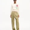 „Kenzo Tulip“ Pullover aus Baumwollmischgewebe