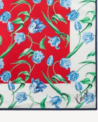 „Kenzo Tulip“ Seidentuch