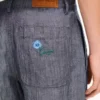 Kenzo Tulip‘ Straight Short aus Baumwoll-Leinen