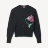Kenzo Tulip‘ Strickjacke aus Baumwollmischung