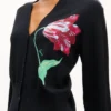 Kenzo Tulip‘ Strickjacke aus Baumwollmischung