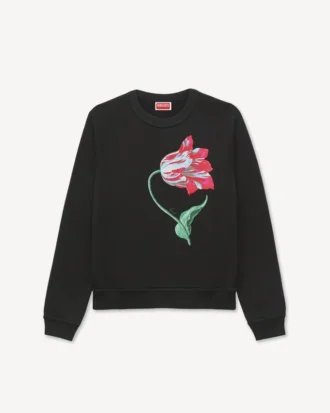 „Kenzo Tulip“ Sweatshirt aus Baumwolle
