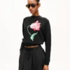 „Kenzo Tulip“ Sweatshirt aus Baumwolle