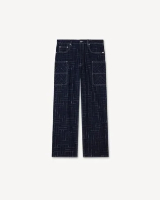 „Kenzo Weave“ Cargo-Jeans im Monkey-Fit aus japanischem Denim