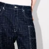 „Kenzo Weave“ Cargo-Jeans im Monkey-Fit aus japanischem Denim
