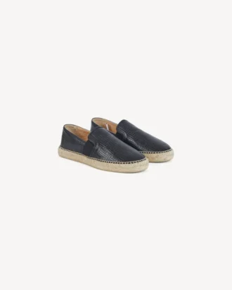 „Kenzo Weave“ Espadrilles aus Leder mit Prägung