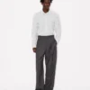 Kenzo Weave‘ Gerade geschnittene Hose aus Wolljacquard