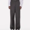 Kenzo Weave‘ Gerade geschnittene Hose aus Wolljacquard
