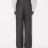 Kenzo Weave‘ Gerade geschnittene Hose aus Wolljacquard