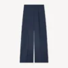 Kenzo Weave‘ Hose mit weitem Bein aus Wolljacquard