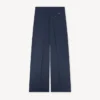 Kenzo Weave‘ Hose mit weitem Bein aus Wolljacquard