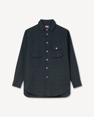 „Kenzo Weave“ Overshirt im Workwear-Stil