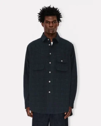 „Kenzo Weave“ Overshirt im Workwear-Stil