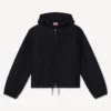 Kenzo Weave‘ Overshirt mit Kapuze aus Baumwoll-Jacquard