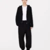 Kenzo Weave‘ Overshirt mit Kapuze aus Baumwoll-Jacquard