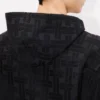Kenzo Weave‘ Overshirt mit Kapuze aus Baumwoll-Jacquard