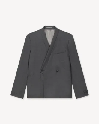 Kenzo Weave‘ Taillierte Kimono-Jacke aus Wolljacquard