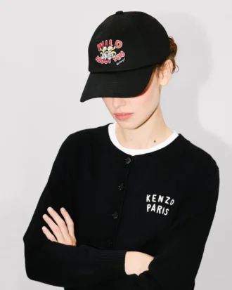 Kenzo Wild Tiger‘ bestickte Kappe aus Baumwolle
