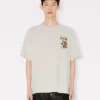 „Kenzo Wild Tiger“ besticktes Oversize-Hemd aus Baumwolle
