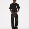 „Kenzo Wild Tiger“ besticktes Oversize-Hemd aus Baumwolle