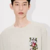„Kenzo Wild Tiger“ besticktes Oversize-Hemd aus Baumwolle