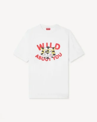 „Kenzo Wild Tiger“ Hemd aus Baumwolle
