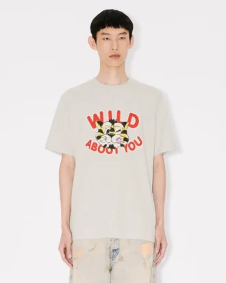 „Kenzo Wild Tiger“ Hemd aus Baumwolle