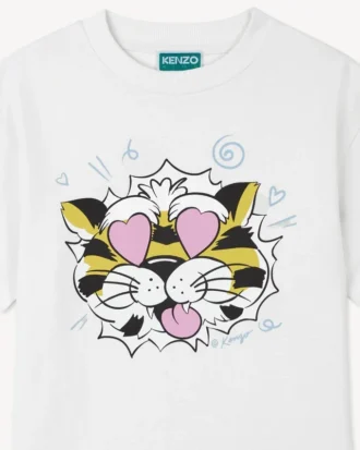 „Kenzo Wild Tiger“ Hemd aus Baumwolle