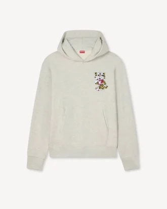 Kenzo „Wild Tiger“ Hoodie mit Stickerei aus Baumwolle