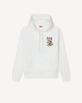 Kenzo „Wild Tiger“ Hoodie mit Stickerei aus Baumwolle