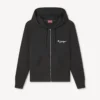 „Kenzo Wild Tiger“ Kapuzenpullover mit Reißverschluss aus Baumwolle