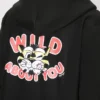 „Kenzo Wild Tiger“ Kapuzenpullover mit Reißverschluss aus Baumwolle