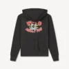 „Kenzo Wild Tiger“ Kapuzenpullover mit Reißverschluss aus Baumwolle