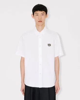 Kenzo Wild Tiger‘ Kurzarmhemd aus Baumwollpopeline